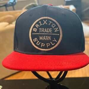 Brixton style Blue and Red Cap